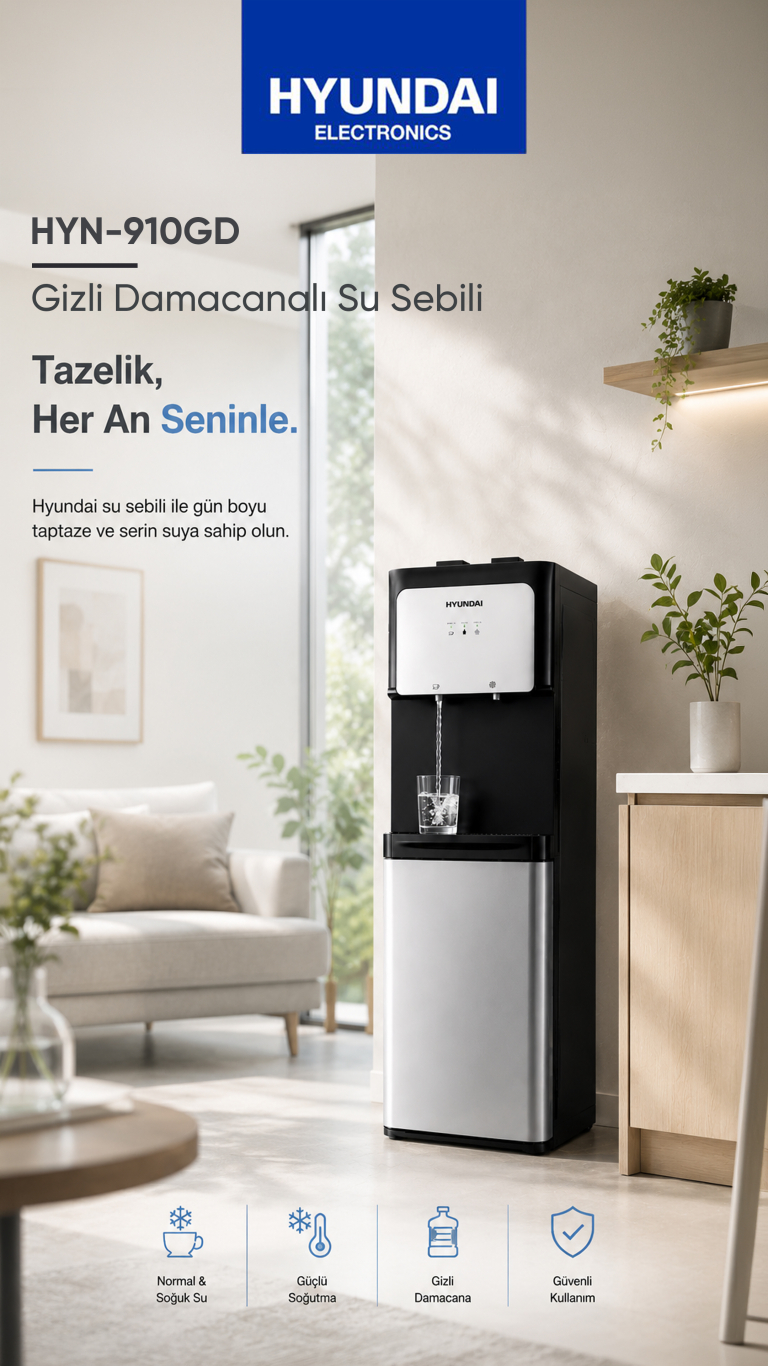 Hyundai HYN-910GD Bottom-Loading Water Dispenser